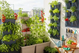 como montar uma horta doméstica